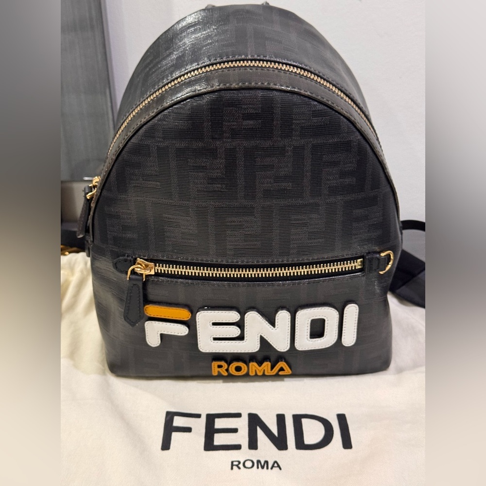 FENDI
X Fila Zucca Mania Backpack small